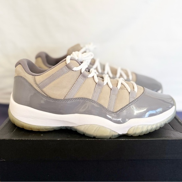 AUTHENTIC Jordan 11 Retro Low Cool Grey size 13 528895-003 2018 PRE-OWNED